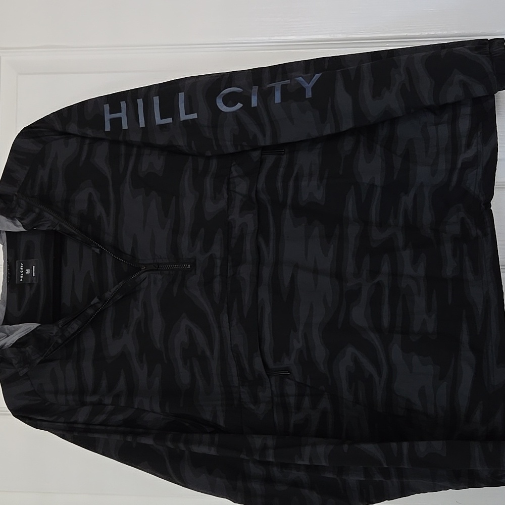 Hill City/Banana Republic Lightweight Camo Nylon Anorak Packable Jacket Medium